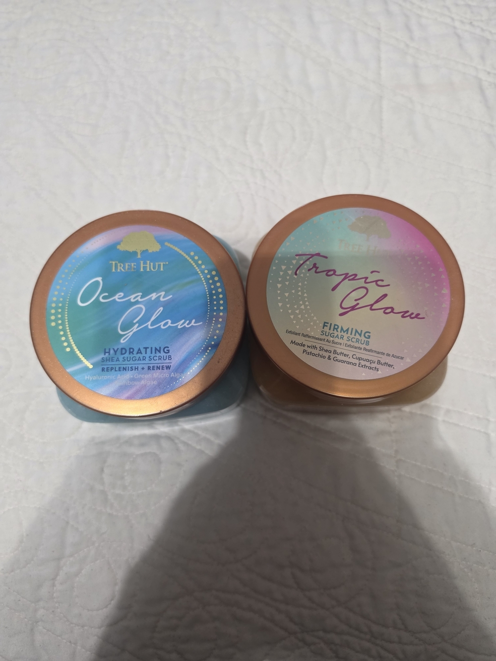 Tree Hut Ocean Glow Hydrating Shea Sugar Scrub - Blue